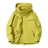 Chaqueta 3 en 1 para hombre y mujer de otoño e invierno, chaqueta con capucha, conjunto de dos piezas desmontable, adecuada para senderismo, camping y montañismo