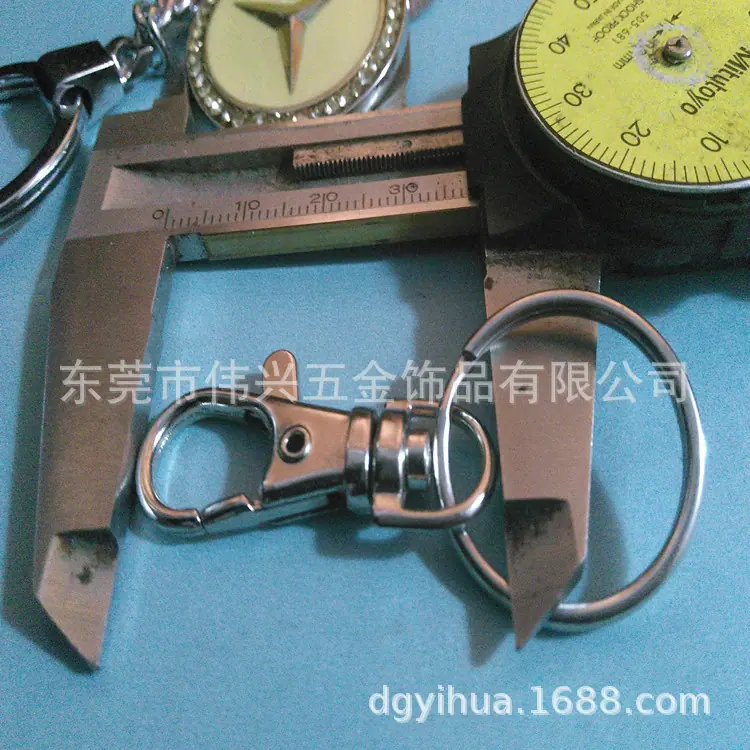 钥匙圈钥匙扣狗扣珠链