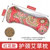 Almohada de Ajenjo Almohada de Hueso para la Columna Cervical Venta al por Mayor Hogar Tela Gruesa Ajenjo Almohada de Terciopelo Almohada de Ajenjo Almohada Triangular Protección para el Cuello Ajenjo Hueso