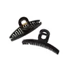 Pinza de Garra de Una Palabra Color Marrón Chocolate de Gama Alta Pinza de Tiburón Grande Pinza para el Cabello para Mujeres Parte Posterior de la Cabeza Pinza Acrílica Accesorios para el Cabello