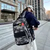 Mochila Escolar para Meninos do Ensino Fundamental Primeira Série Três a Seis Quatro Cinco Camuflada Impermeável Leve Grande Capacidade Mochila