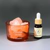 Piedra aromática agrandada de nuevo estilo para aromaterapia en habitaciones, duradera, sin fuego, con aceite esencial, adornos de gardenia.