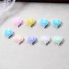 Perla de Imitación Color Macarrón Corazón Rosa Joyería para Uñas Accesorios para Uñas Portátiles Funda para Teléfono Celular Accesorios Pequeños DIY