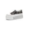 Senhoras sapatos de lona clássico low-top grosso-sola confortável respirável interior aumentando estudantes de arte Coringa sapatos casuais atacado