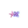 Pinza para el Cabello Estilo Súper Hada Flor de Orquídea Mariposa Flor de Estrella de Mar para Mujer, Pinza Lateral con Flores Reales, Pasador para Fotos en la Playa, Accesorio para el Cabello