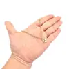 Aliexpress Hot-Selling Transfronteiriço Colar de Aço Inoxidável com 26 Letras Moda Europeia e Americana Pingente de Letra Personalizado para Mulheres Dropshipping