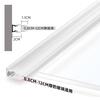 Luz de Tira LED de Aluminio Canaleta Luz para Estante de Vidrio Luz Lineal Carcasa 10 Ancho 12 Ancho Tira de Luz para Vidrio Luz para Gabinete Luz Lineal