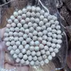 Cadena Larga con Cuentas Redondas Bodhi de Estrella y Luna 1 pieza Accesorio de Cuenta Budista DIY para Manualidades, Cadena de Teléfono Móvil, Pulsera, Colgante, Colgante de Bolsa, Collar