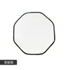 Espejo de baño de forma especial Decoración de pared Espejo colgante Inodoro Baño Lámpara frontal Lavabo Espejo de baño sin perforaciones