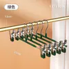 Spot Nova Luxo Leve Antiderrapante Prendedores de Calça Doméstico Aço Inoxidável Espessado Multifuncional Varal Prendedores de Calça