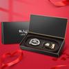 Caja de Regalo Premium Cinturón para Hombre, Piel de Vaca y Estampado de Leopardo, Lujo Ligero, Moderno Casual de Negocios para Hombres Jóvenes y de Mediana Edad, Diseño de Guepardo