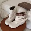 Botas de tornozelo com cadarço e laço em estilo retrô moderno para mulheres, botas de cano baixo para outono/inverno de 2026, botas retrô de cor sólida para combinar com saias