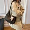 Bolsa Tote Casual Tendência Estampa de Leopardo Grande Capacidade Novo Estilo 2026 Moda Tendência de Ombro/Axila