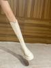 Botas femininas de cano alto com salto fino e salto alto, cano alto, bico fino, bico fino, inverno, 6 horas