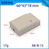 Carcasa de 66*43*17 mm Okom DIY de alta calidad, carcasa de plástico para fuente de alimentación, carcasa para instrumentos, caja de conexiones N15
