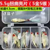 Set de señuelos con anzuelo simple, señuelos tipo cuchara para pesca, incluyendo 10 piezas de señuelos tipo cuchara para whitefish y topmouth, con envío gratis