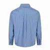 Yi Dao Vintage 2026 Otoño Nueva Tendencia Americana Estampado de Letras Barrage Bloque de Color Cuadros Camisa Casual de Manga Larga