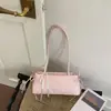 Bolsa de ombro de bolinhas de nicho transfronteiriça, bolsa de mão versátil e estilosa, personalidade, bolsa de mão da moda, fresca, doce, técnica estilosa, bolsa de bastão