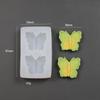 Nuevo Molde de Mariposa Creativo para Hornear Decoración de Pasteles DIY Clip para Salida de Aire de Coche Molde de Silicona para Vela de Aromaterapia