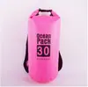 Bolsa Cubo Plegable Impermeable Multicolor para Deportes al Aire Libre, Bolsa para Rafting, Bolsa Impermeable de Hombro Único/Doble, PVC Impermeable Ligero
