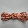 Cuerda Paracord Redonda de Poliéster Colorida de 5 mm con Nervaduras y Núcleo Trenzado, Cuerda Redonda de Dos Colores, Cuerda para Colgar Bolsas de Bricolaje, Cuerda para Cordones de Sudaderas y Pantalones