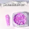 Nueva Manicura Color Caramelo Aurora Rosa Brillante Lentejuelas Fluorescente Macarrón Joyas para Uñas Lentejuelas Brillantes Fábrica Venta al por Mayor