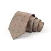 Corbata de Hombre Atada a Mano de 8 cm, Seda de Poliéster, Ropa Formal, Personalizada de Alta Gama, Banquete, Casual Diario, Fabricante Personalizado, Stock Listo al por Mayor