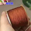 No. 71.5 línea de jade 0.6mm línea para joyería cera de abeja cristal cuerda de mano material DIY resistente al desgaste no elástico cuerda para colgante