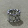 Anillo de margarita de diseño de nicho francés personalidad lujo ligero sensación de alta gama anillo de diamantes anillo de dedo para mujer tendencia anillo de dedo índice de cordón elástico