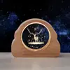 Cielo Estrellado Cristal Tallado 3D Luz Nocturna Luminosa Decoración de Escritorio Adornos Regalos Creativos de Cumpleaños Regalos para Estudiantes para Niñas