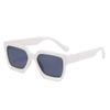 Versión Nueva 2024 de Gafas de Sol Cuadradas Asimétricas Anti-UV de Moda Elegantes Coloridas para Niños