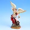 Productos religiosos culturales transfronterizos suministrados exclusivamente desde la fábrica de origen: artículos de manualidades de resina, adornos de estatua del Arcángel Día del Juicio