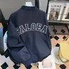 Chaqueta de Color Block con Solapa de Marca Nueva Tendencia Estilo Japonés para Primavera y Otoño para Hombres y Mujeres, Abrigo Casual Holgado Retro Ins para Parejas, Ropa de Trabajo