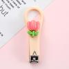 Cartoon bonito crianças portátil mini pendurável cortador de unhas Creative Resin Patch Household Nail Clipper cortador de unhas