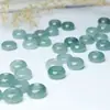 Jade Grado A Forma de Rosquilla Anillo de Paz Cuentas Pendientes Hechos a Mano Accesorios para Anillos de Jade Joyería Cuentas Sueltas de Jade