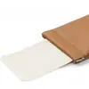 Bolsa de Almacenamiento para Gafas de Cuero, Estuche Protector para Gafas de Sol Unisex con Cierre Automático, Bolsa Portátil para Guardar Gafas de Sol