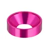 Arandelas Cóncavas Avellanadas de Aleación de Aluminio Anodizado Color Rojo Melocotón Arandelas para Tornillos M2M2.5M3M4M5M6M8