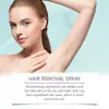 Oceaura Spray Removedor de Vello Corporal Suave, Limpio, Piel Suave Hidratante Sedoso Conveniente Cuidado Spray Removedor de Vello