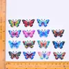 Amuletos de Mariposa de PVC de Colores para Zapatos al por Mayor Decoraciones para Zapatos Impresas en UV Accesorios de Decoración DIY para Bolsos de Playa