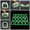 Dientes postizos luminosos monstruo vampiro dientes postizos fluorescentes juguete para el Día de los Inocentes truco juguete de truco accesorios de Halloween
