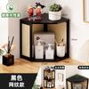 Mesita de noche creativa para apartamentos pequeños, gabinete de noche simple, estante de almacenamiento, mesita de noche para el hogar, de pie y apilable