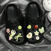 Tamancos da Moda Fivela Acessórios Fofos Flor para Sapato DIY Botões Decorativos Dopamina Pequenos Frescos Frutas Verdes Acessórios de Desenho Animado