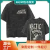 Camiseta Gráfica Retro Rock Arctic Monkeys Álbum de Música para Hombre