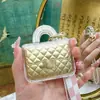 Colgante de Lujo Doble Cara Chapado en Oro Llavero Encanto Colgante Venta Caliente Transfronteriza Pequeño Regalo de Negocio Al por Mayor
