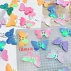 Mariposa Grande de Lentejuelas Tridimensionales 37*21mm Decoración para Desfile de Moda Infantil Adorno para el Cabello DIY Adorno de Cumpleaños Corona Lentejuelas en Relieve