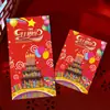 Feliz Cumpleaños y Cumpleaños Sobre Rojo Engrosado Luna Llena del Bebé Bolsa de Sobre Rojo Universal