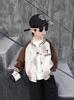 Jaqueta Baseball de Algodão para Meninos Primavera e Outono Nova Jaqueta de Outono para Bebê Roupas Estilosas para Meninos Tendência