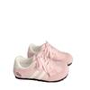Nuevos Zapatos de Entrenamiento Alemanes Versátiles para Mujer de Moda con Bordado de Hello Kitty, Redondos Planos, Casuales, Lindos, Primavera 2025