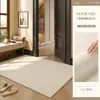 Tapete de entrada simples para uso doméstico, fácil de limpar, capacho raspador de sujeira, tapete de sisal artificial, capacho de laço de abacaxi