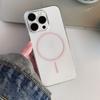 Adecuado para iPhone 16 Pro Max, funda magnética para teléfono móvil Apple 15, todo incluido, anticaídas 14, protección de PC transparente, cubierta rígida 13
